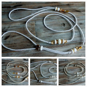 Smycz ringowa,  ringówka, wodzik, show leash