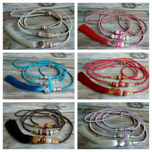 Smycz ringowa,  ringówka, wodzik, show leash