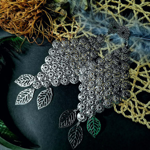 Kolczyki ażurowe lekkie