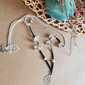 Naszyjnik boho minerały