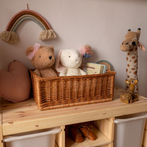 Szuflada wiklinowa na zabawki 56cm