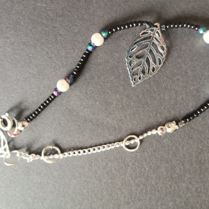 Bransoletka szklane perły