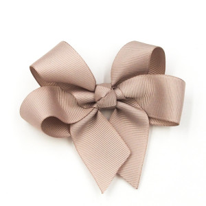 Spinka do włosów duża kokarda big bow taupe