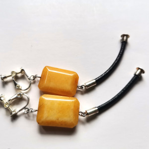 Klipsy lekkie koraliki