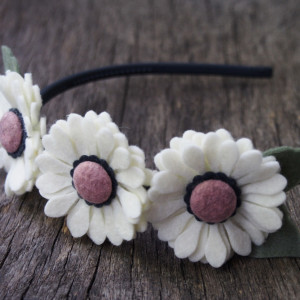 Opaska do włosów kwiatki  Harper