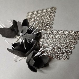 Kolczyki  kwiaty lekkie