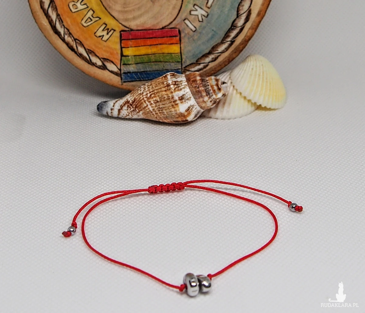 Bransoletka z bryłkami Hematytu