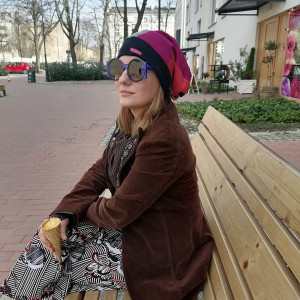 Czapka wiosenna patchworkowa