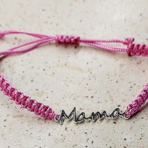 Bransoletka z napisem Mama