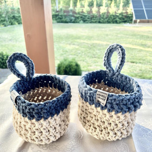 Koszyczki do łazienki lub kuchni