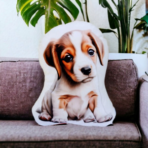 Przytulanka piesek poduszka z pieskiem poduszka piesek maskotka jack russel szczeniak