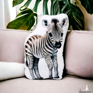 Przytulanka zebra poduszka z zebrą poduszka zebra maskotka zebra pluszowa zebra