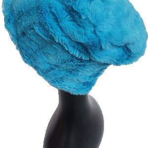 Futrzana  sztuczne futro czapka