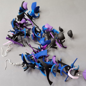 Kolczyki  kwiaty wiosenne