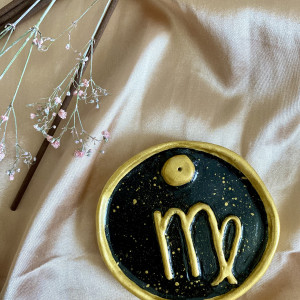 Podstawka na kadzidełko znak zodiaku Panna