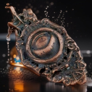 Miedziane oko saurona