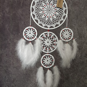 Biały łapacz snów