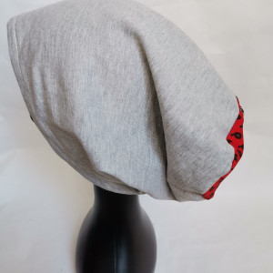 Czapka smerfetka szara