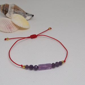 Bransoletka z ametystem