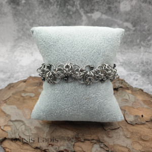 Bransoletka chainmaille - celtic lace