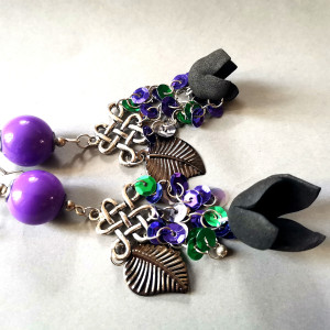 Kolczyki  boho lekkie