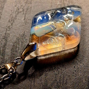 Naszyjnik Wisiorek Kryształ Górski i Opalit 🧿🪬 Ezoteria Remedia 🍀✨️