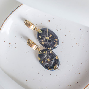 Kolczyki z rzęsek dmuchawca