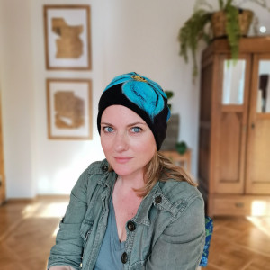 Czapka wełniana czarna