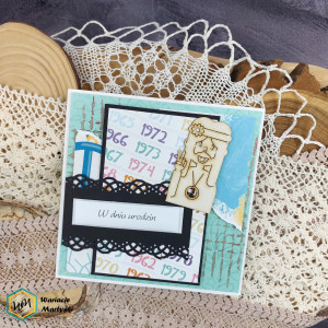 Kartka uniwersalna "W dniu urodzin"