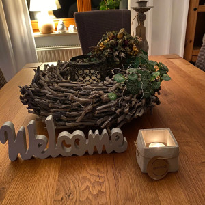 Świecznik na tealighty z betonu MR handmade