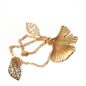 Bransoletka boho z miłorzębem