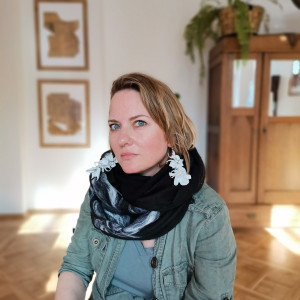 Komin wełniany na dzień matki