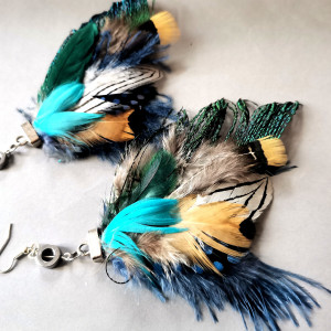 Kolczyki  boho lekkie