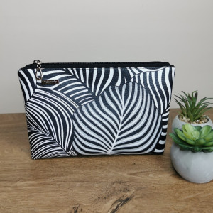 Kosmetyczka ekoskóra - liście