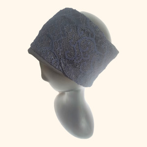 opaska koronkowa wełniana