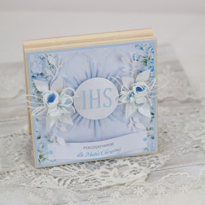 Podziękowanie dla Rodziców Chrzestnych komunia chłopiec