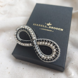 Broszka nieskończoność infinity