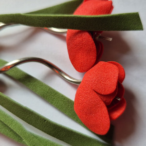 Kolczyki  tulipany  lekkie