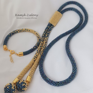 Naszyjnik z opaską i bransoletka, Cosmos