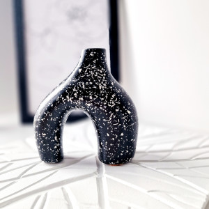 Duży wazon irregular black lastryko