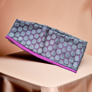 Opaska materiałowa koronka