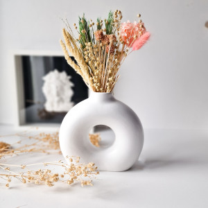 Duży wazon na kwiaty Donut W