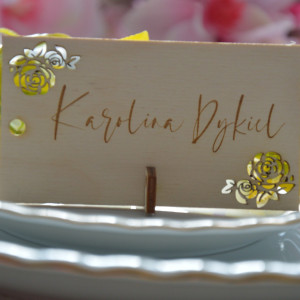 Winietki ślubne , Winietki ślubne na stół, Winietki ślubne na stół weselny