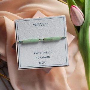 Bransoletka z Awenturynu na elastycznej gumce