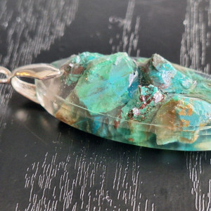 Naszyjnik Kamienie Chryzokola Ezoteria Remedia 🧿🪬