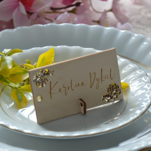 Winietki ślubne , Winietki ślubne na stół, Winietki ślubne na stół weselny