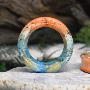 Tunele do uszu 48mm / plugi, rozpychacze, tapery, tunele siodłowe #074