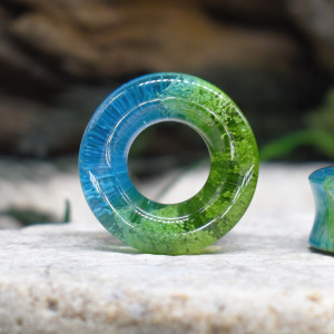 Tunele do uszu 28mm / plugi, rozpychacze, tapery, tunele siodłowe #094