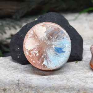 Tunele do uszu 28mm / plugi, rozpychacze, tapery, tunele siodłowe #099