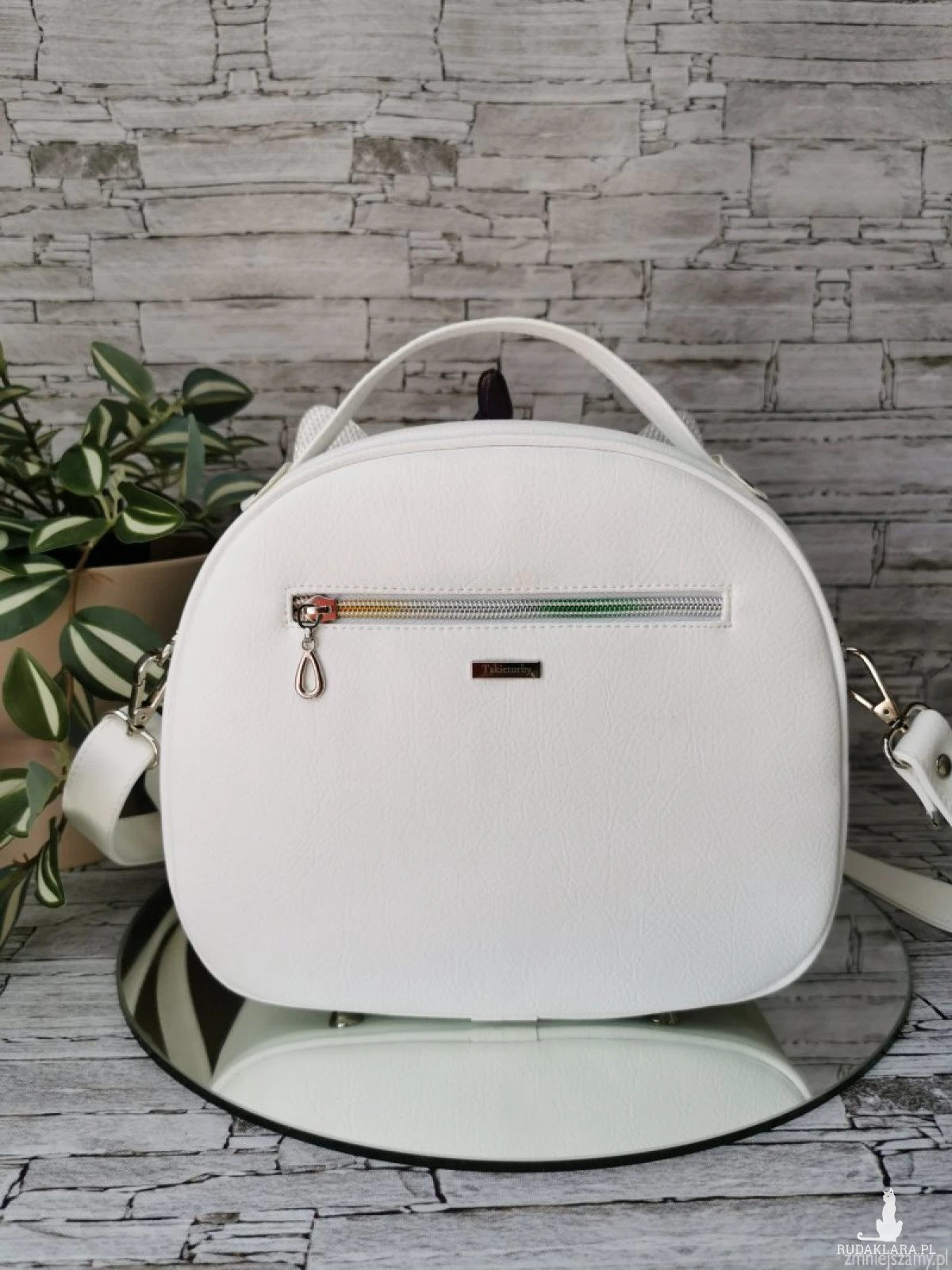 Torebka damska torebka na ramię  kuferek  - jednorożec